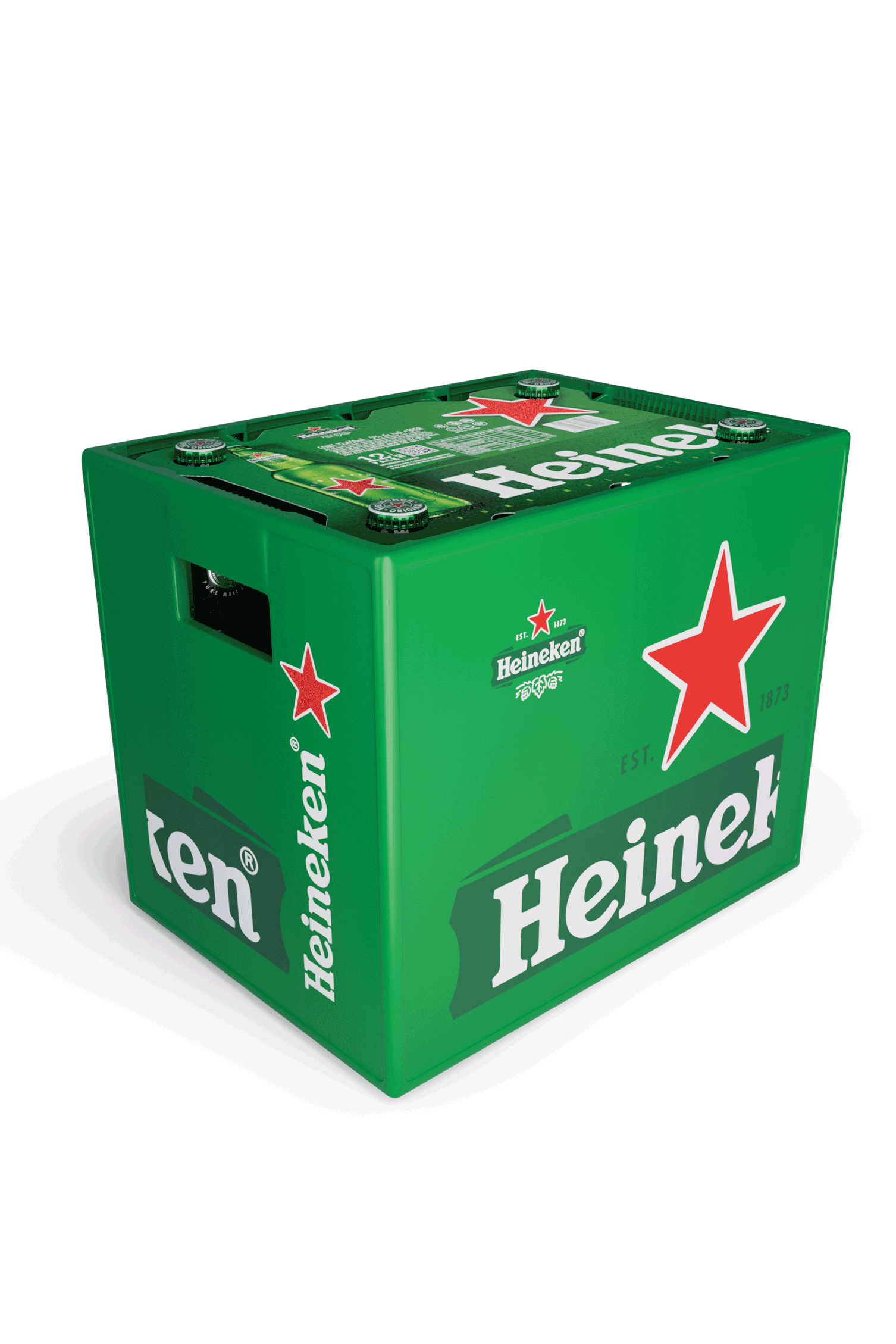 Heineken Returnable Crate Compressed