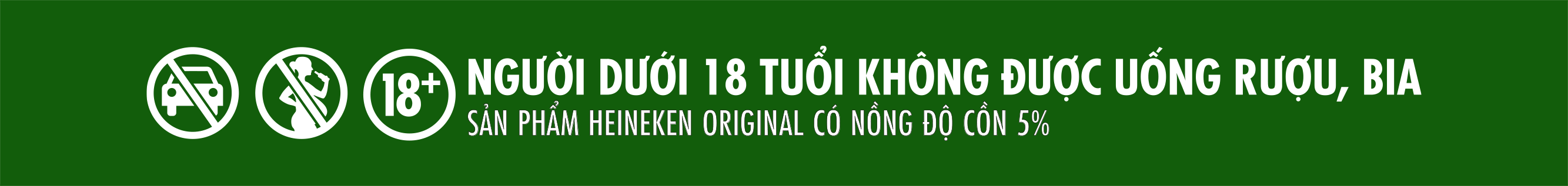 Người dưới 18 tuổi không được uống rượu bia