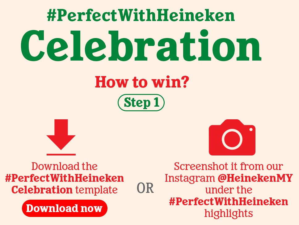 #PerfectWithHeineken Celebration