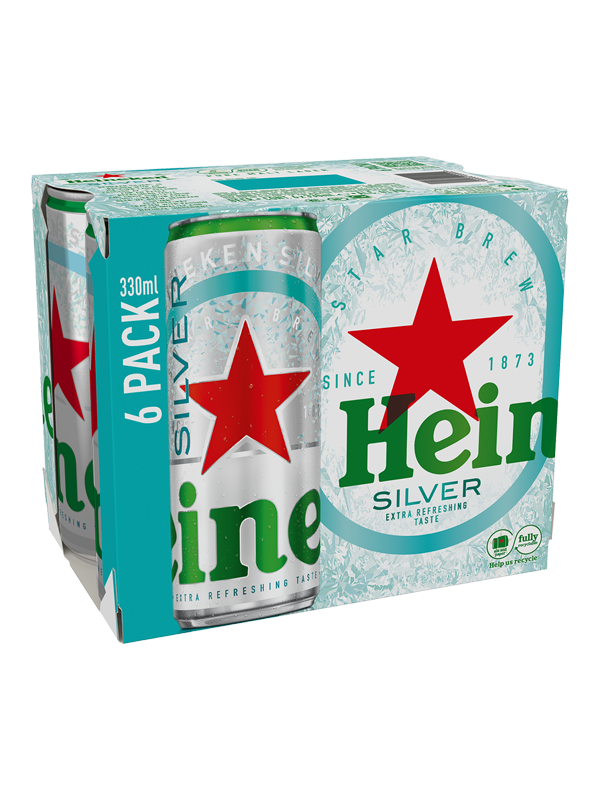 Heineken Silver 6 Pack 330Ml 800X600px