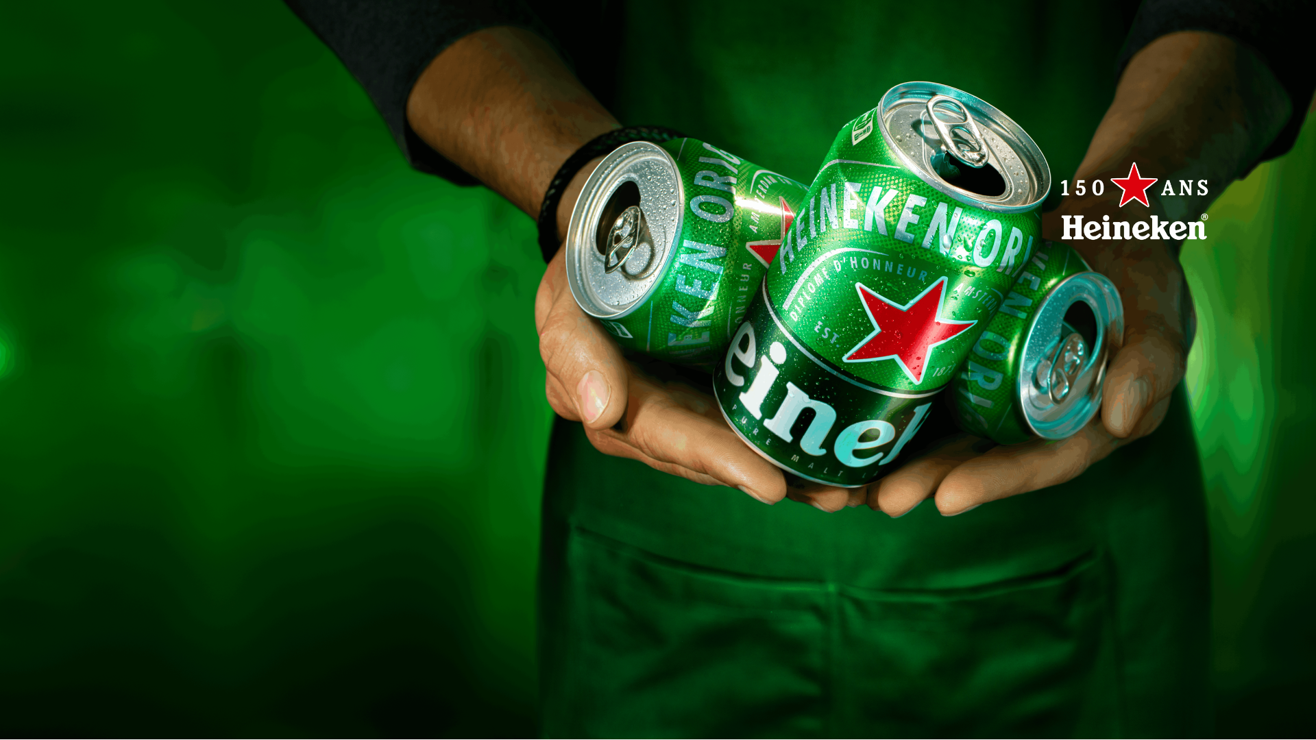 Heineken Campagne 150 Ans Canette Recyclable