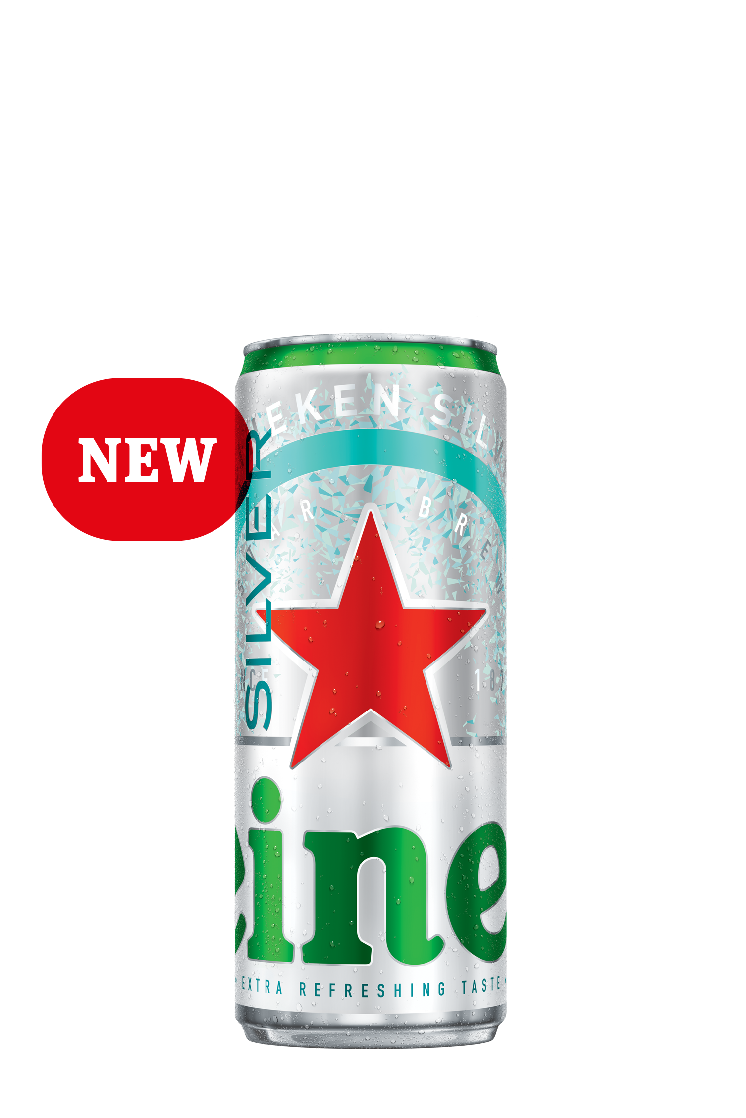 Heineken Silver Sleek Can Product NEW