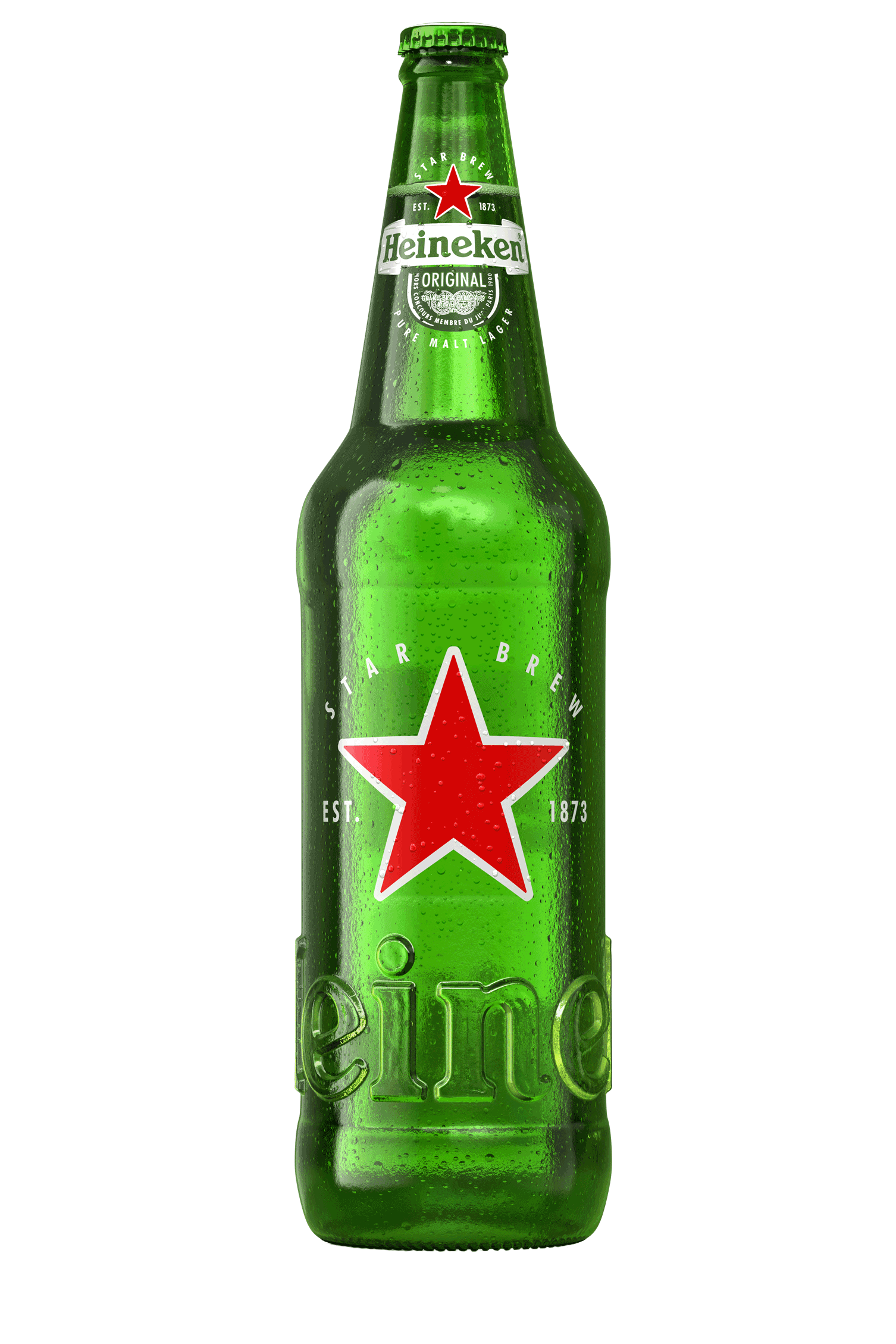 Heineken Returnable Bottle Compressed (No Shade)