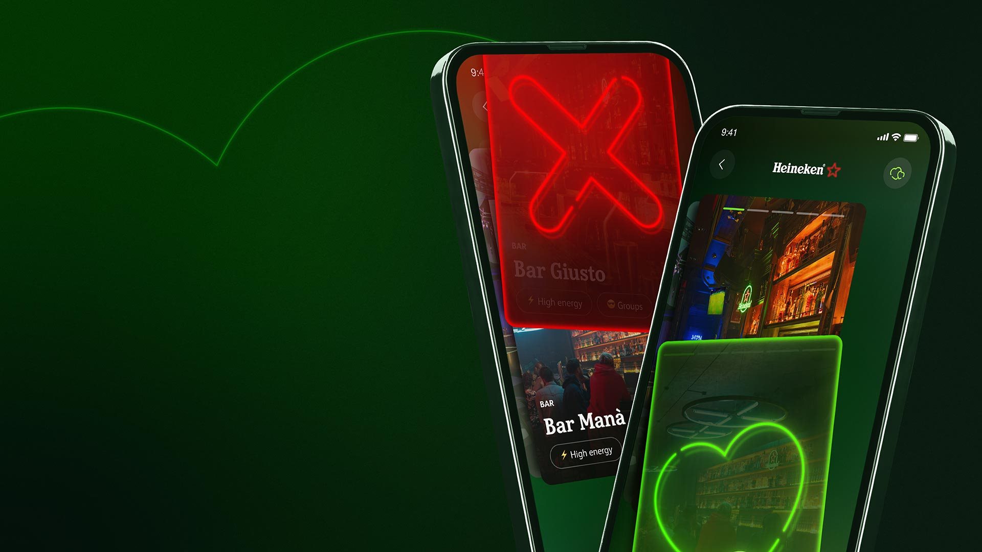 Heineken Italia Bar Dating Slide 1