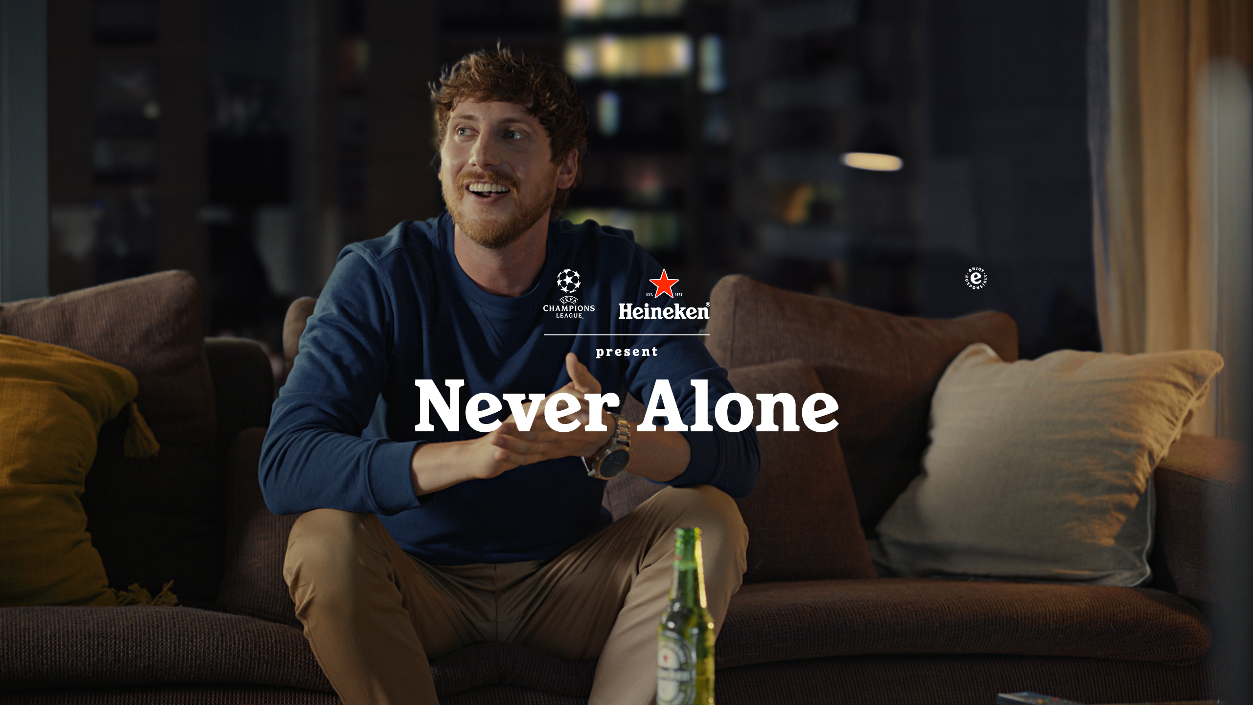 Heineken UCL Neveralone Socialmediabanners Youtube Still 16X9 Global English
