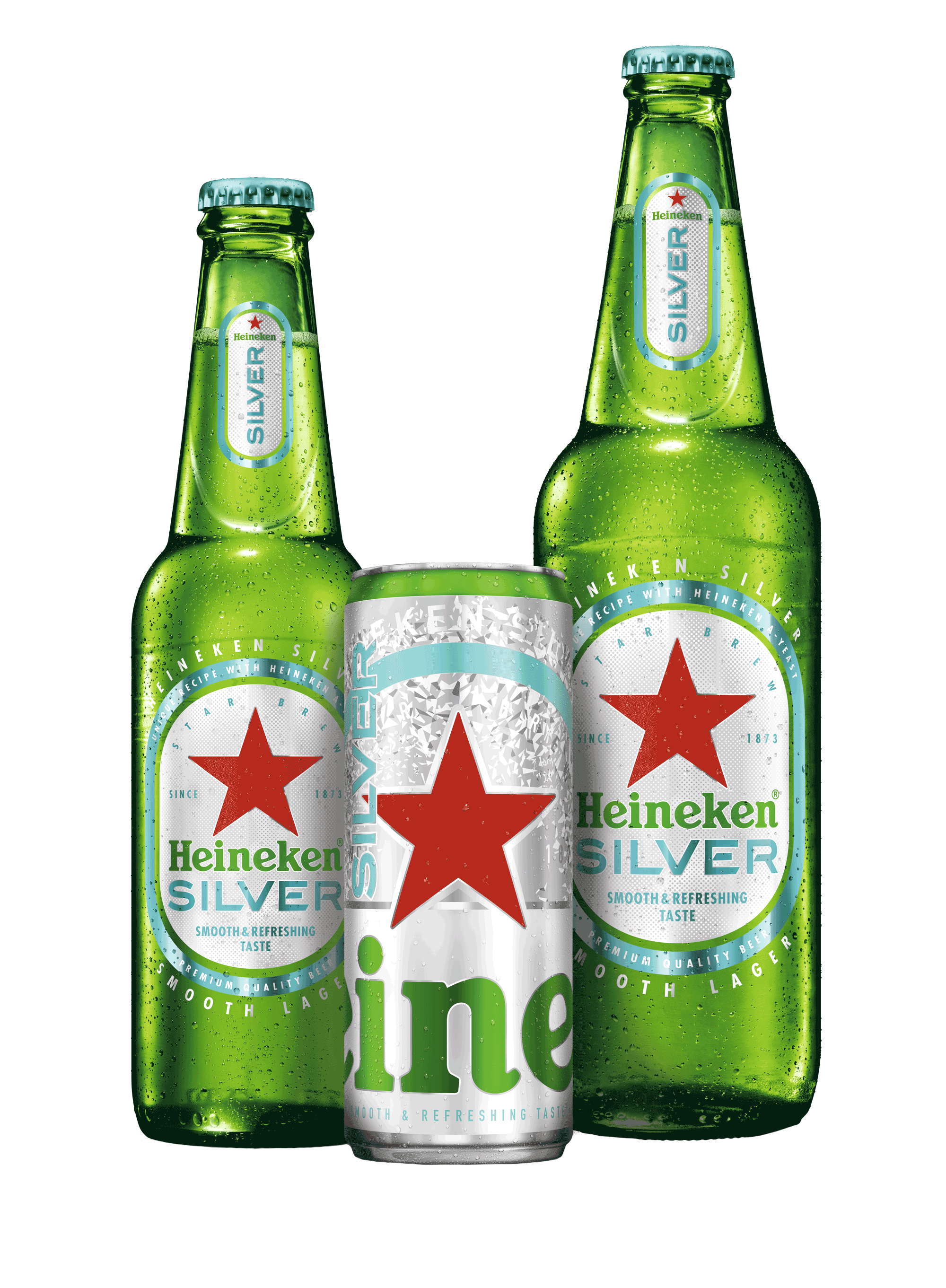 HEINEKEN SILVER 330 Compressed And Without Shading V4