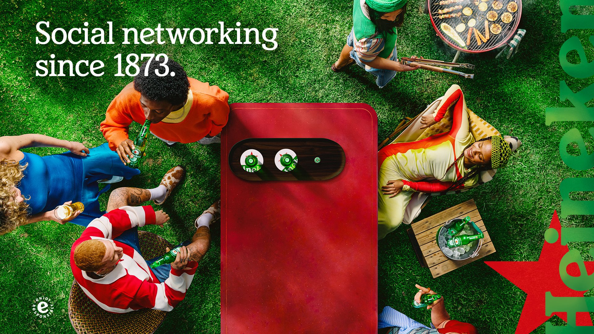 Heineken Social Off Socials BBQ Original Touching Static 16X9 Social Global English