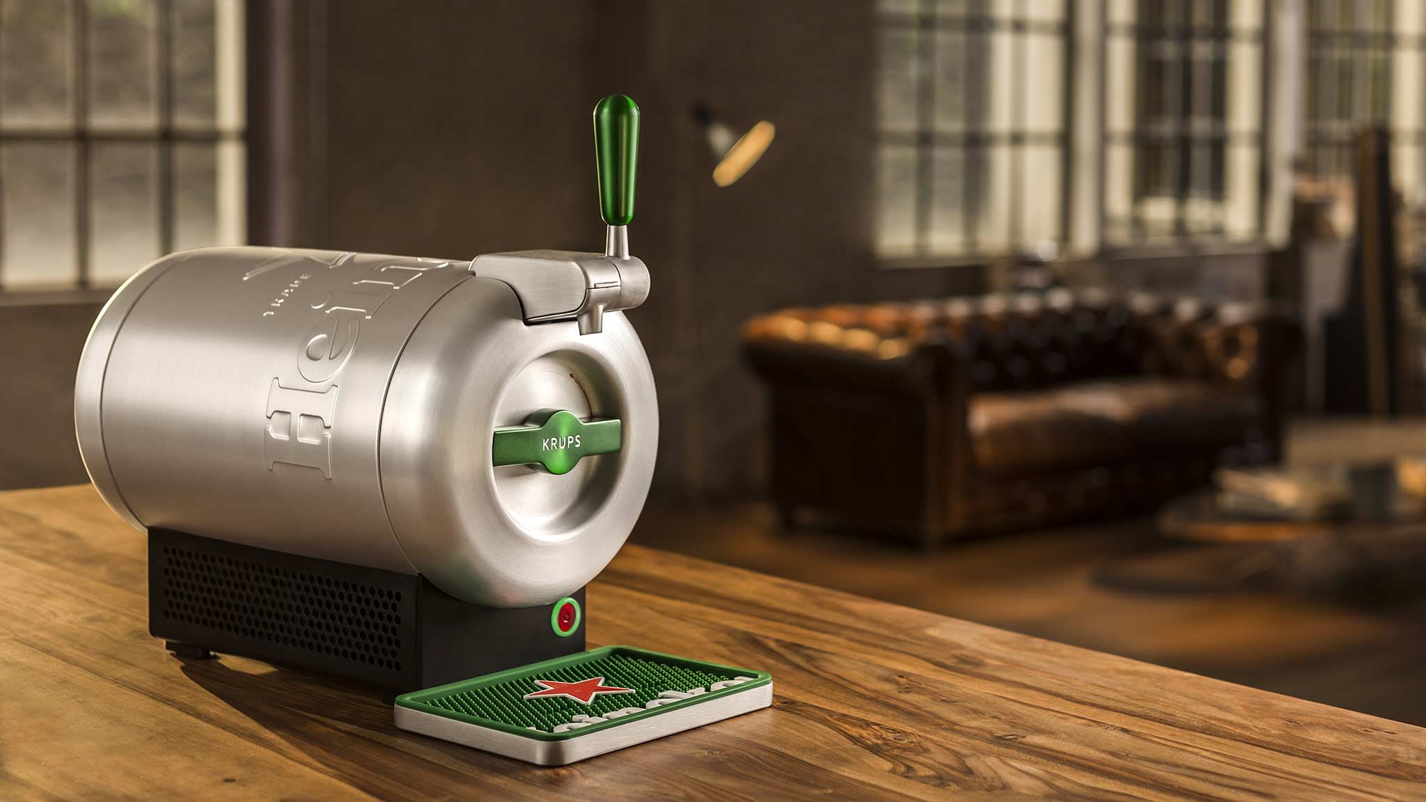 THE SUB Spillatore Birra da Casa, Edizione Compact + 4 TORP Heineken