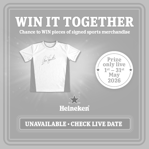 HUK Star Always On Promo Thumbnails Signed Shirt B&W