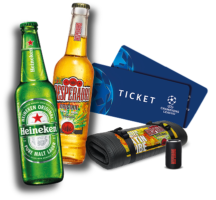 Nagrody w konkursie Heineken w Intermarche
