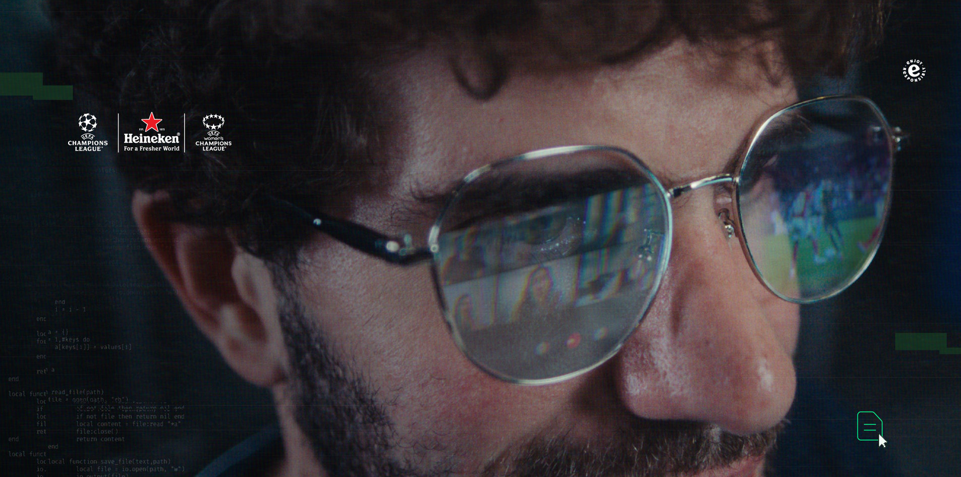 Heineken Argentina Eyes Dribble Homepage Banner