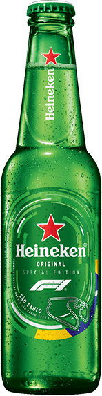 Heineken F1 Special Edition Track Bottle SAO PAULO