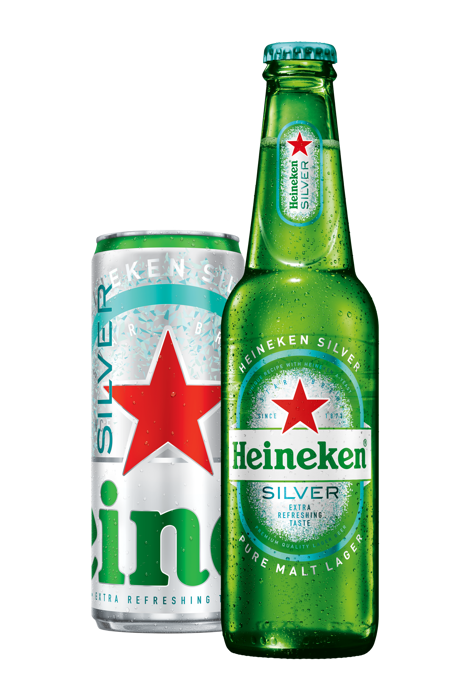Heineken Silver Sleek Can Bottle Product