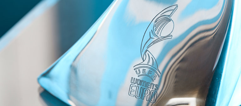 UEFA Womens EURO Trophy Shoot