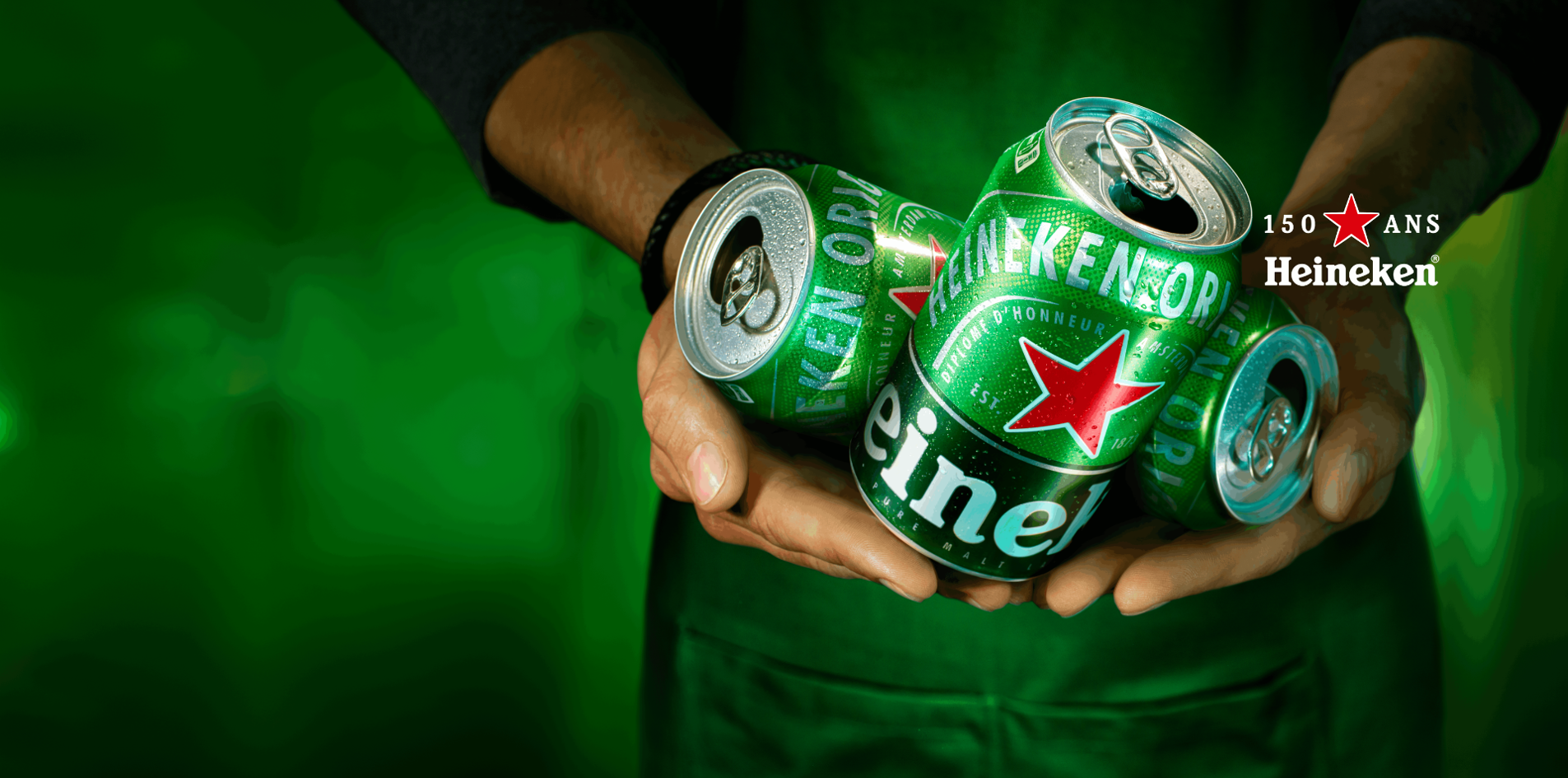 Heineken Campagne 150 Ans Canette Recyclable