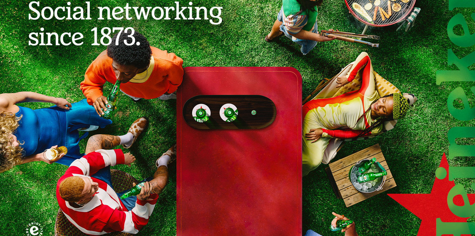 Heineken Social Off Socials BBQ Original Touching Static 16X9 Social Global English