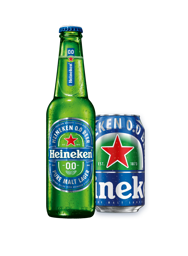Heineken 00 Bottle Can