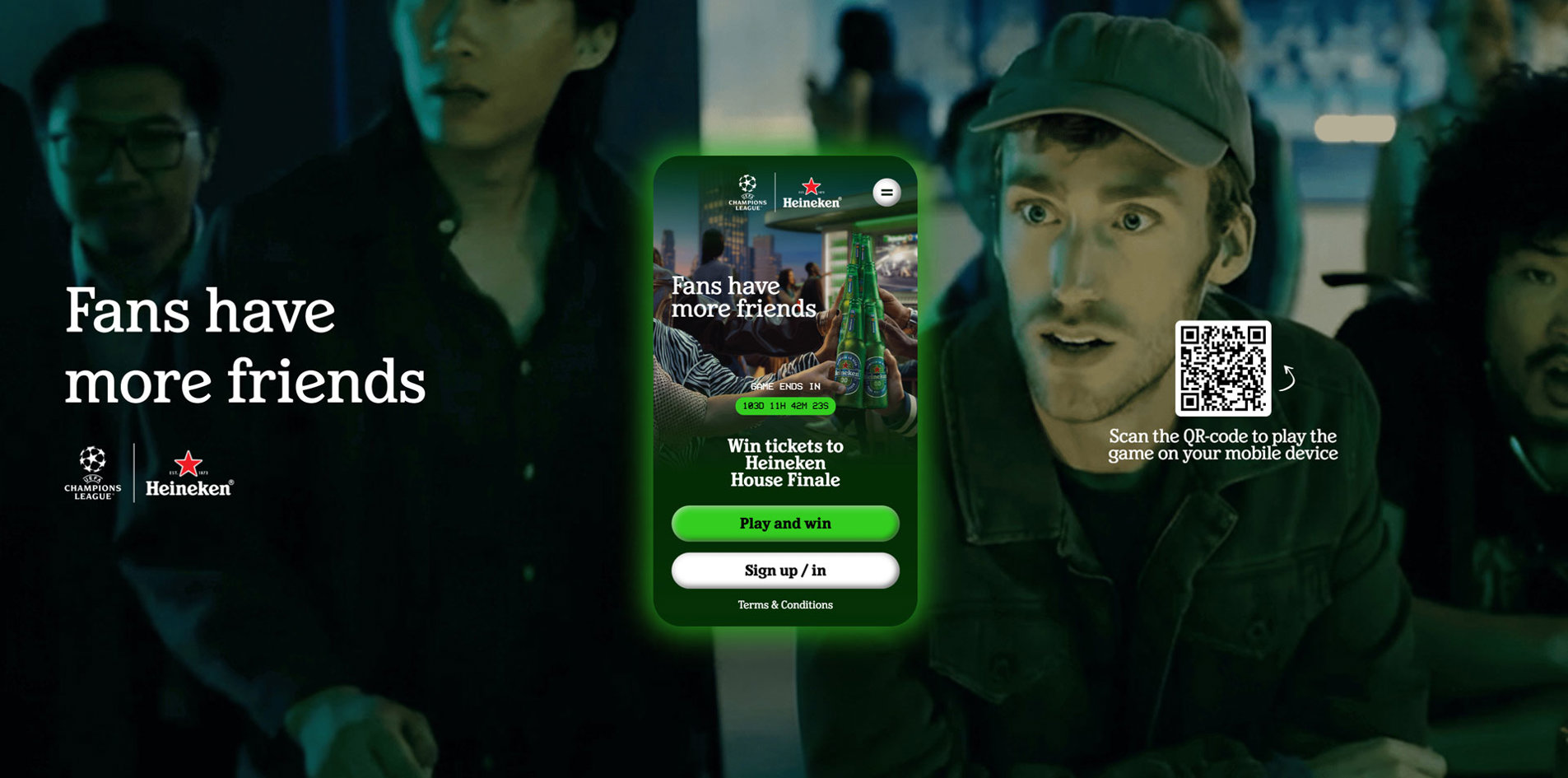 Fans Have More Friends Game Banner Slide 2