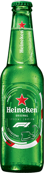 Heineken F1 Special Edition Track Bottle SILVERSTONE