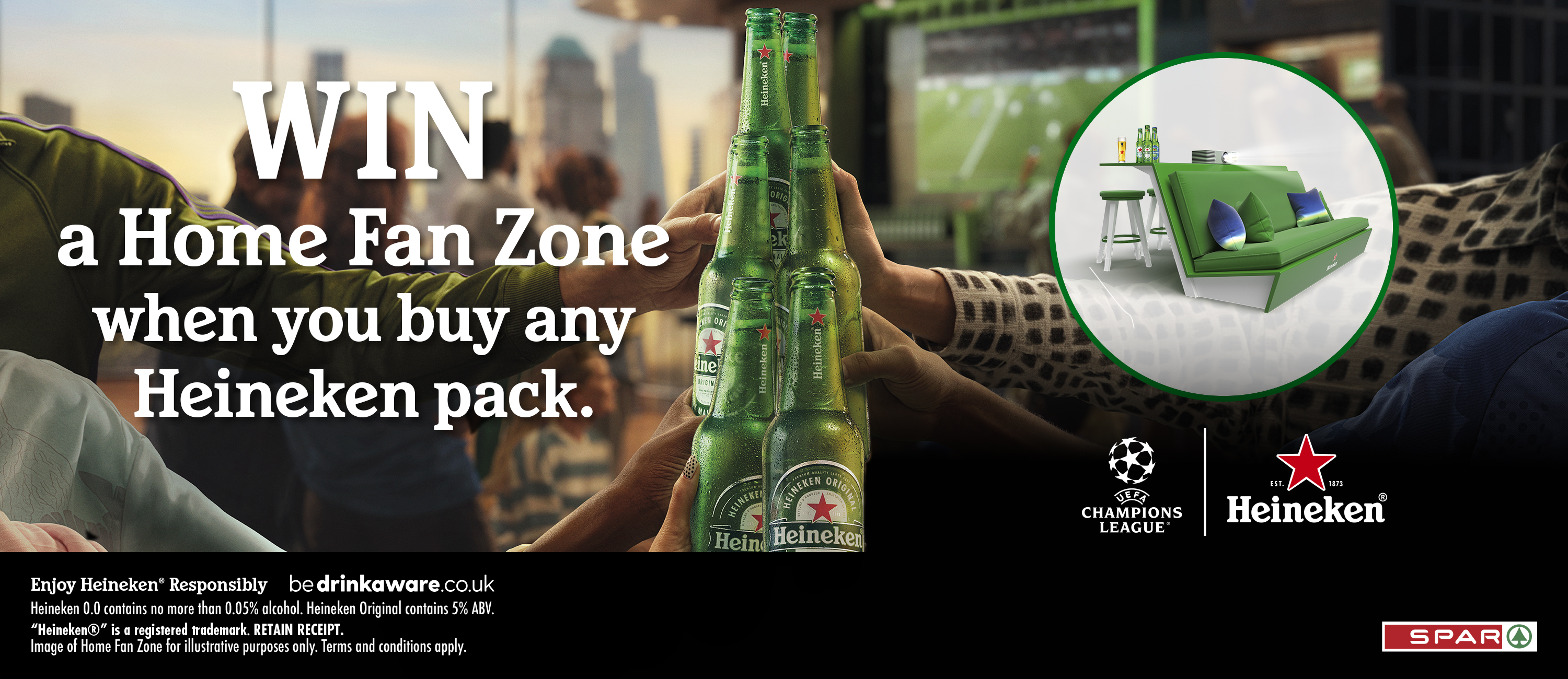 Spar Heineken Home Fan Zone