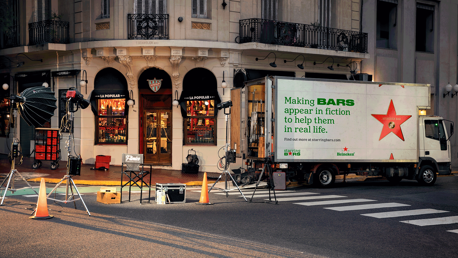 Heineken Starring Bars PR KV