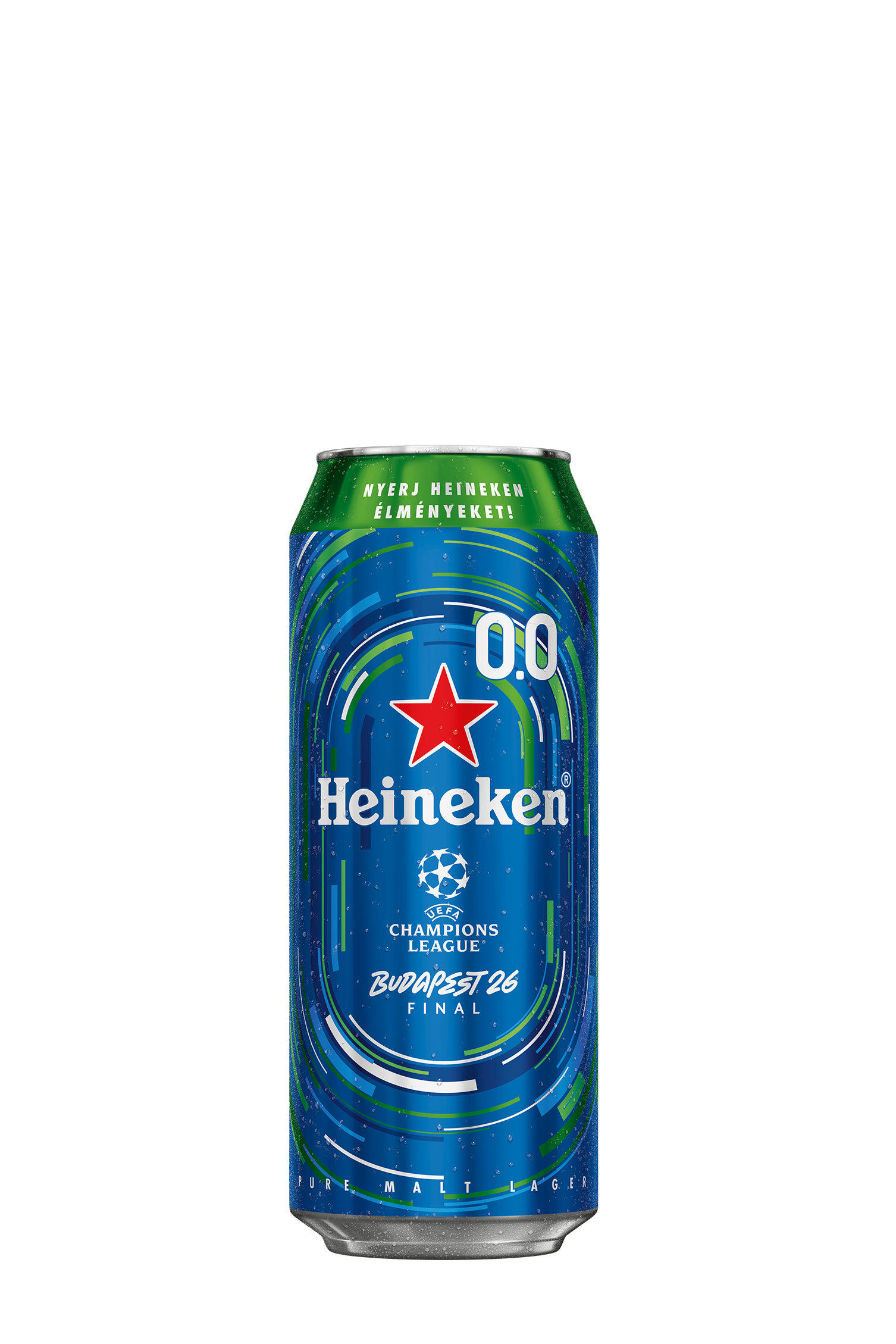 Heineken 0.0 Can Promotional